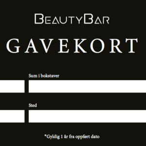 Gavekort Beauty bar Tromsø