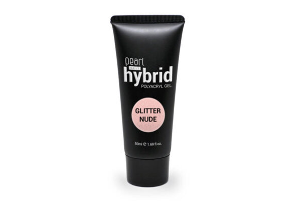 Hybrid PolyAcryl Gel Glitter Nude